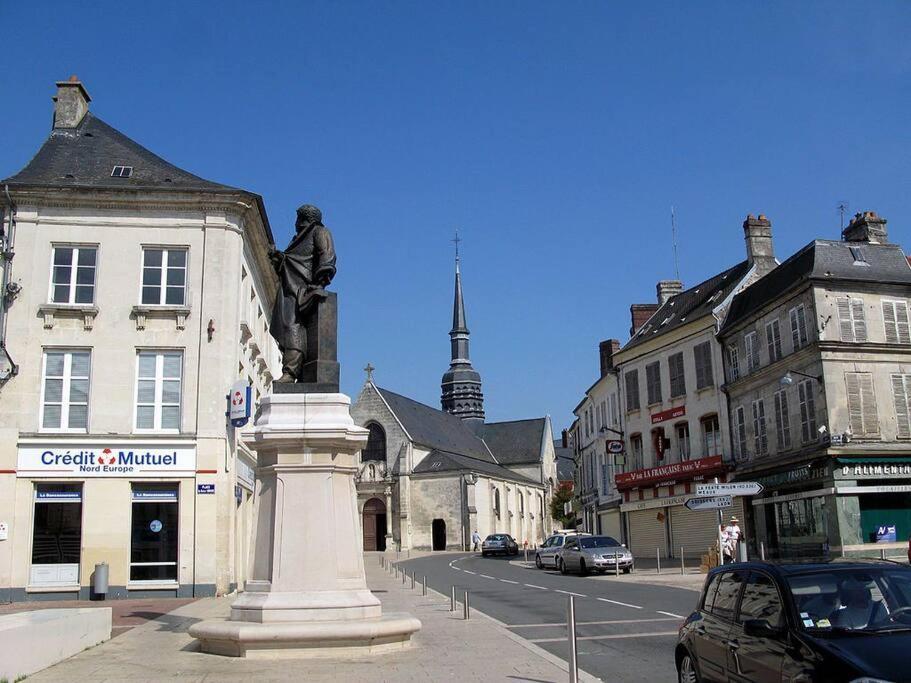 Chez Mily Joli Petit Duplex Plein Centre Villers Cotteret Draps Et Serviettes Fournis Villers-Cotterêts Εξωτερικό φωτογραφία